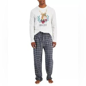 FAMILY PAJAMAS
Matching Men's Papa Deer
Mix It Family Pajama Set, grey plaid M